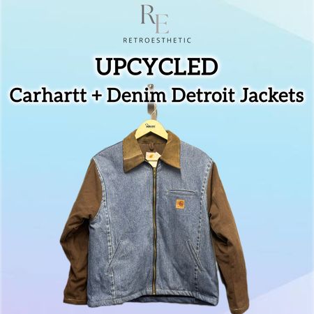 Upcycled Denim + Carhartt Detroit Jackets