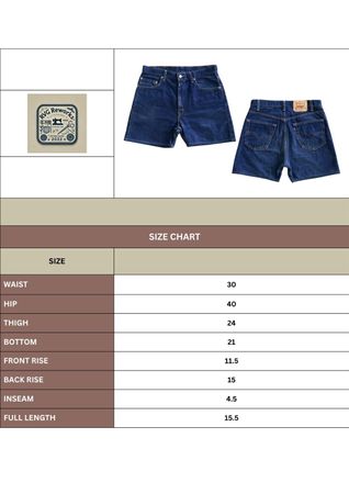 Upcycled Denim Shorts