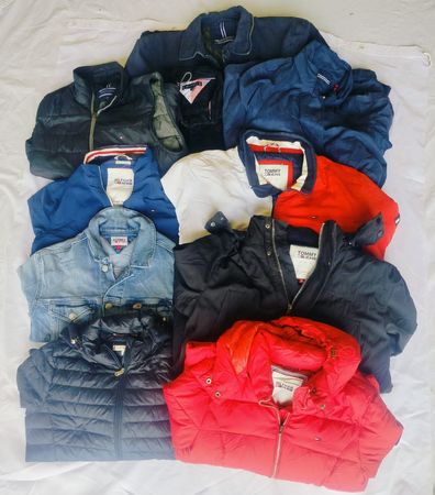 10X Tommy Hilfiger/ Tommy Jeans jacket bundle puffer-Parkas Denim Mix Grade AB