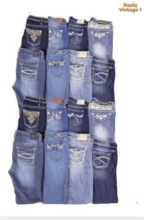 💥 RV2855 Y2K Women Bootcut Jeans
