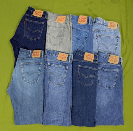 RV2868 Levi's Zipper Jeans