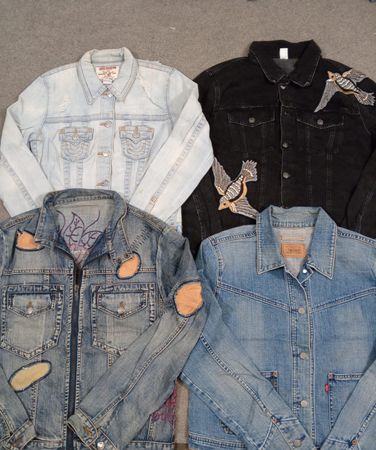 HD1433 Ladies Y2K Denim Jackets