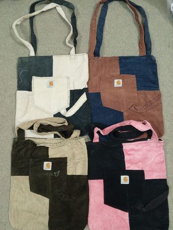 HD1431 Upcycled Carhartt Tote Bags