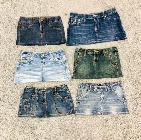 UPCYCLED Denim Skirts - EVR0342