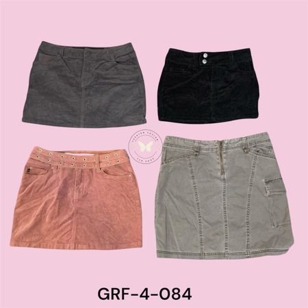 Classic Corduroy Mini Skirt – Everyday Essential (GRF-4-084)
