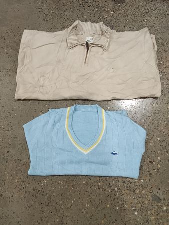 Lacoste Mixed Sweater