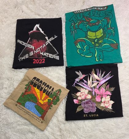 Printed t-shirts