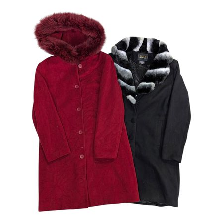 Y2K Wool Tranch Coat