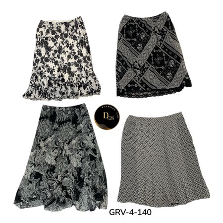 Elegant Poly Skirt – Lightweight, Flowy & Stylish (GRV-4-140)