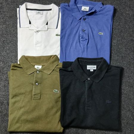 Lacoste Three Button Polos