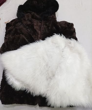 CR7391 Y2K Fur Coats