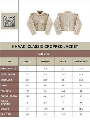 Upcycled Workwear Carhartt Crop Jacket