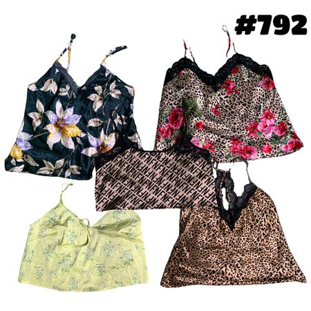 Printed silk tops