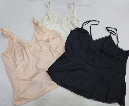 CR7394 Y2K Royal Vibe Slip Tops