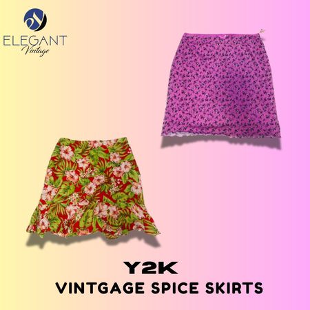Y2K Vintgage Spice Skirts - EV1398