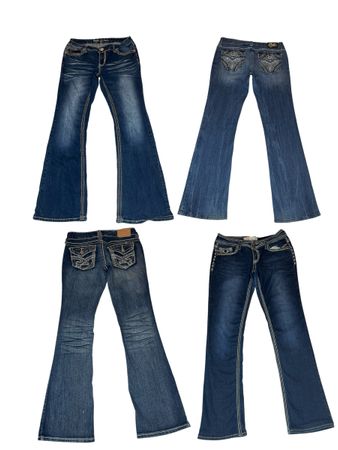 Miss Me Style Flare Jeans V-T405