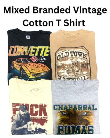 Mixed Branded Vintage Cotton T (1137)