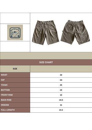 Upcycled Utility Shorts