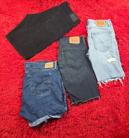 Levi's denim shorts