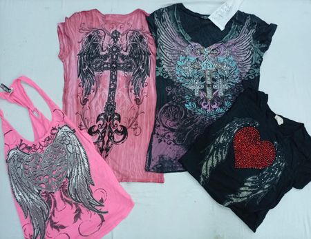 CR7405 Y2K Baby Tees