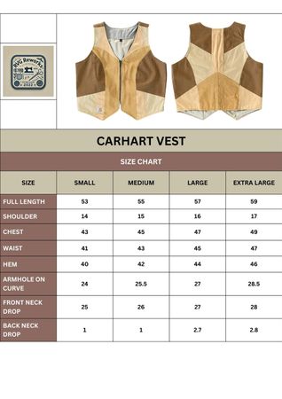 Upcycled Carhartt Utility Vest