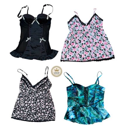 Y2K Tropical Nighties 15 pcs At 744