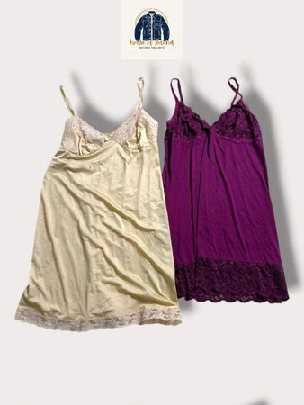 Lingerie and slip dresses