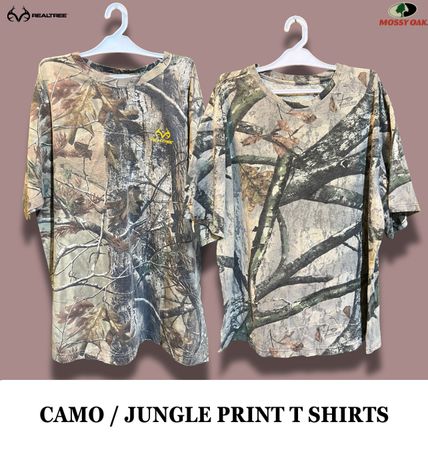 Premium T-Shirts (Camo/Jungle Print)