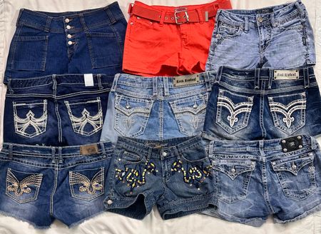 Y2k mini shorts (044)