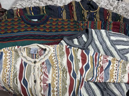 Coogi-Style Sweaters