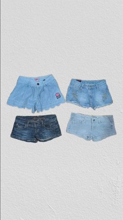 Y2K Denim Sexy Short