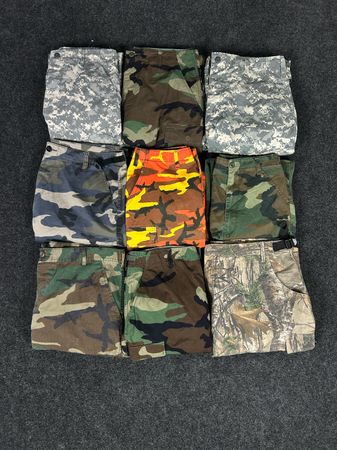 Camo/Jungle Print Trousers - [TS-0489]