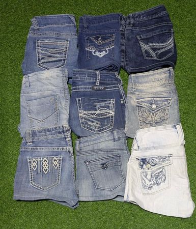 WALLFLOWER AND OTHER MIX BRANDS MINI SHORTS (C 81)
