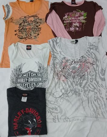 CR7411 Y2K Harley Baby Tees