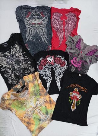 CR7412 Y2K Baby Tees