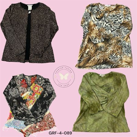 Trendy Printed Polyester Blouse for Modern Women (GRF-4-089)