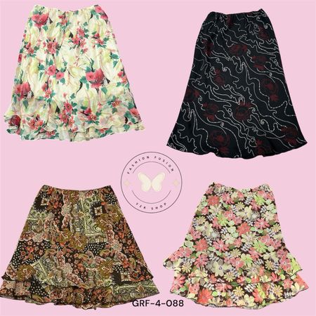 Fashion-Forward Printed Skirt for Modern Women (GRF-4-088)