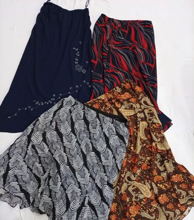 CR7423 Y2K Poly Skirts