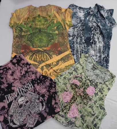 CR7431 Y2K Baby Tees