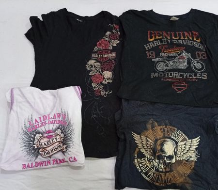 CR7434 Vintage Harley Baby Tees