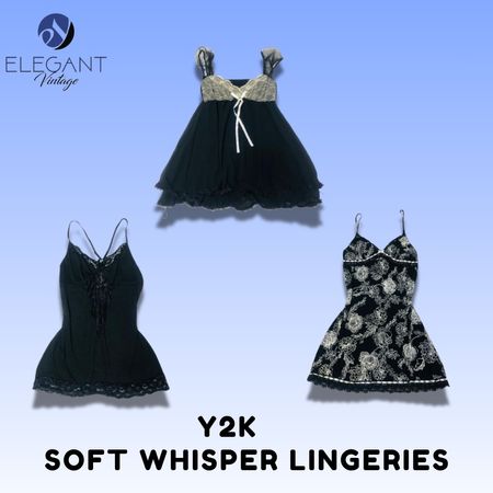 Y2K Soft Whisper Lingeries - EV1494