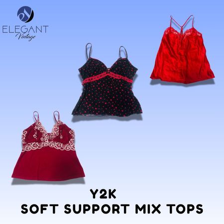 Y2K soft Support Mix Tops - EV1501