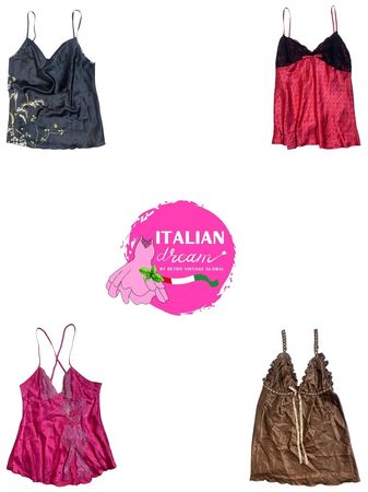 Camisetas de tirantes oscuras Y2K