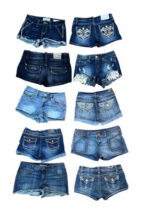 Y2K Sexy short 10 pcs At 748