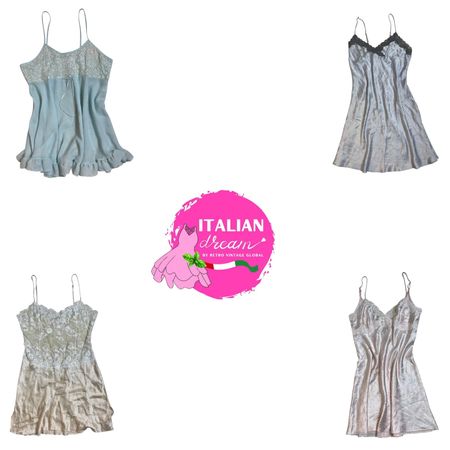 Y2K pastel shades Slip dresses