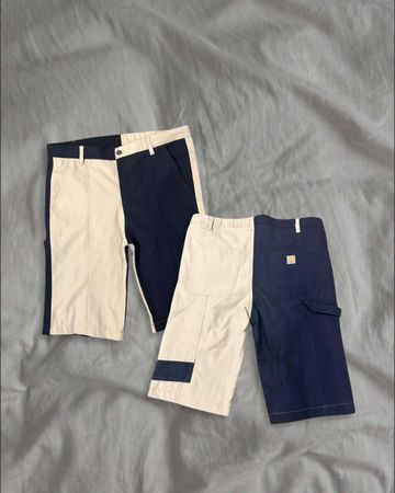 Upcycled Carhartt Panel Short