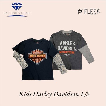 Kids Harley Davidson Long Sleeve (Dv -04-69)