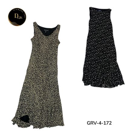 Minimal Poly Dress – Effortless Street Style Look (GRV-4-172)