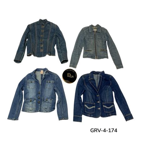 Y2k denim jacket (GRV-4-174)