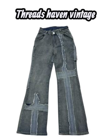 TH#03 Sexy Bootcut Denim Jeans – Comfortable Stretch Fit Pants
